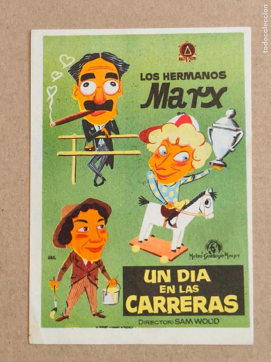 Cine: LOS HERMANOS MARX PROGRAMA DE CINE