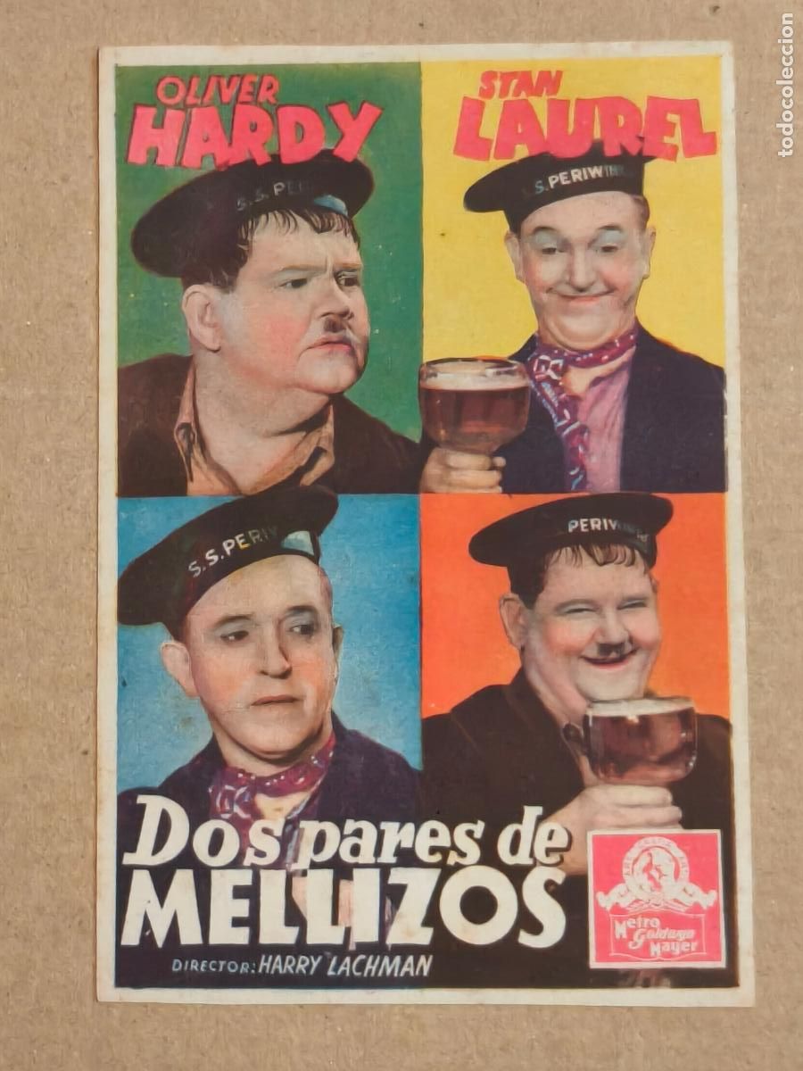 Cine: STAN LAUREL Y OLIVER HARDY PROGRAMA DE CINE