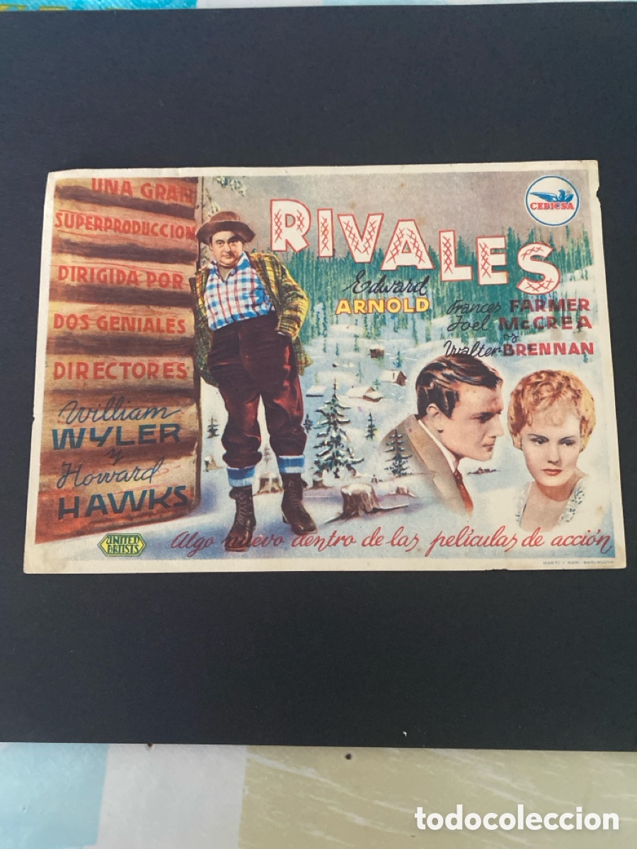 Cine: Programa de cine Rivales