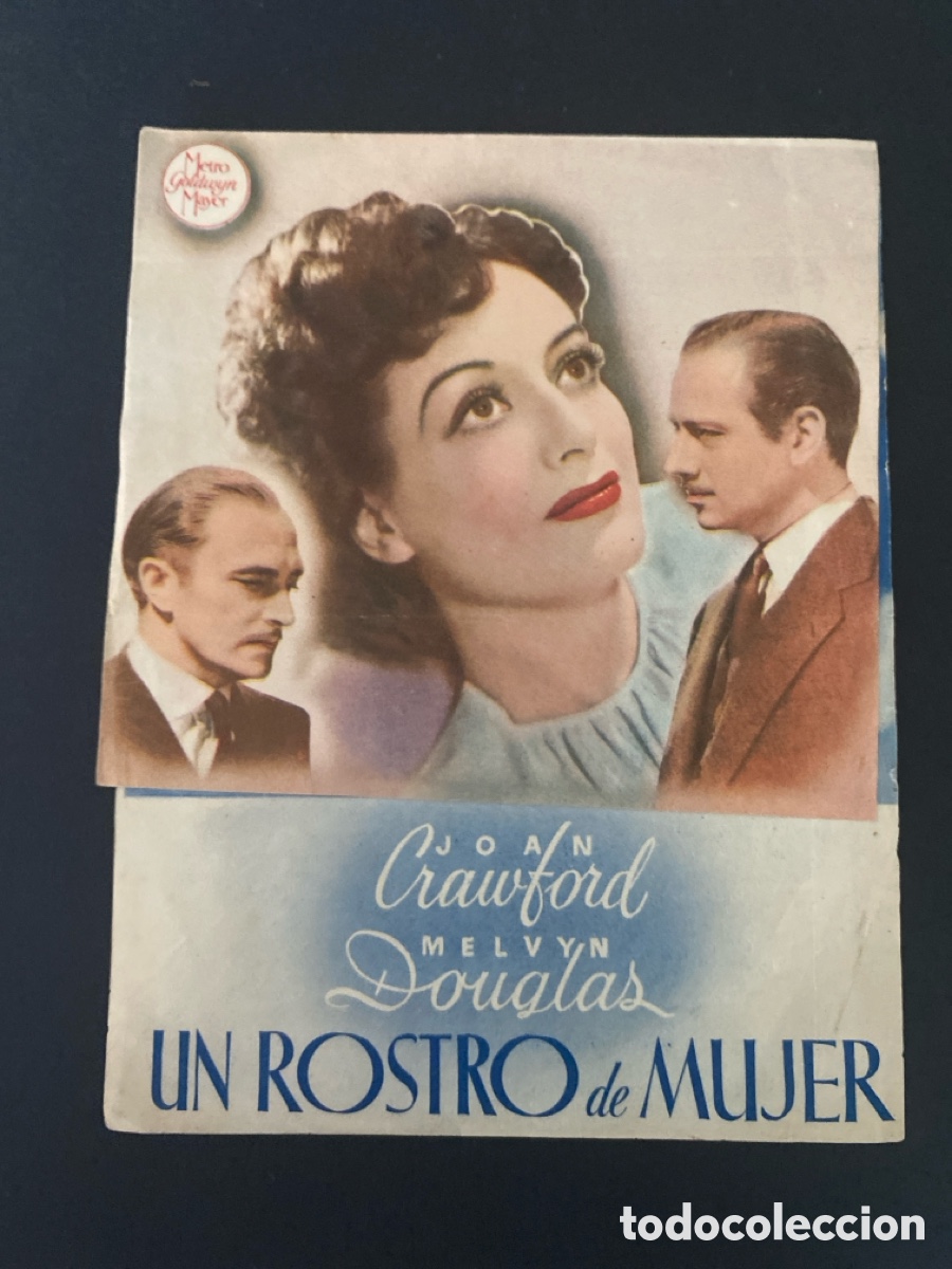 Cine: Programa de cine Un rostro de mujer