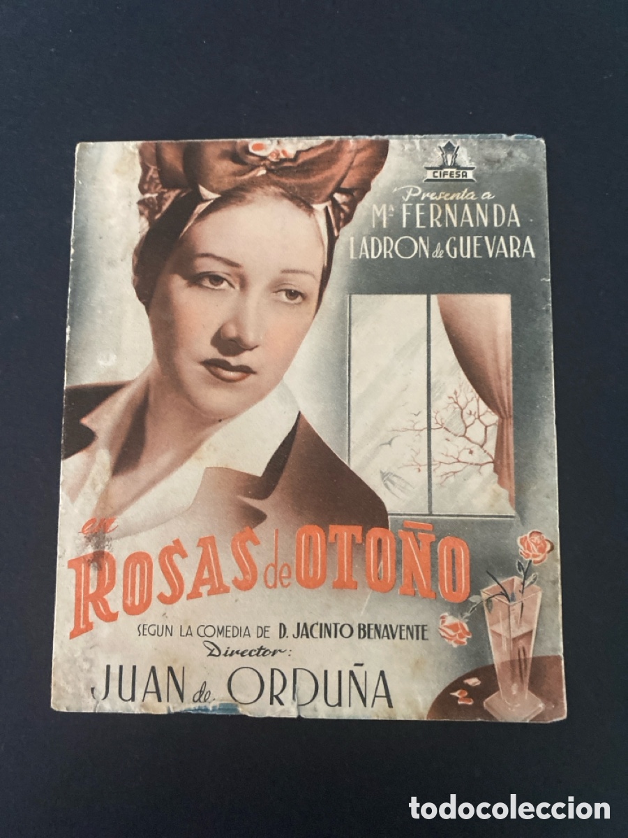 Cine: Programa de cine Rosas de oto&ntilde;o