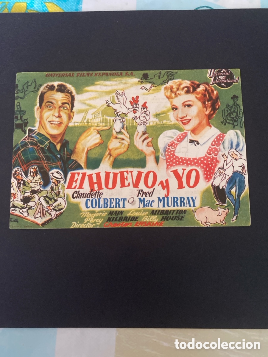 Cine: Programa de cine El huevo y yo