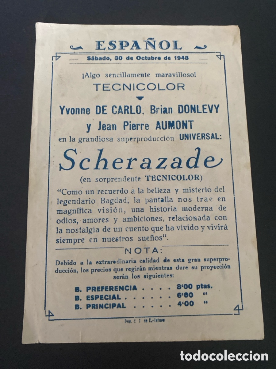 Cine: Programa de cine Scherazade - Foto 2