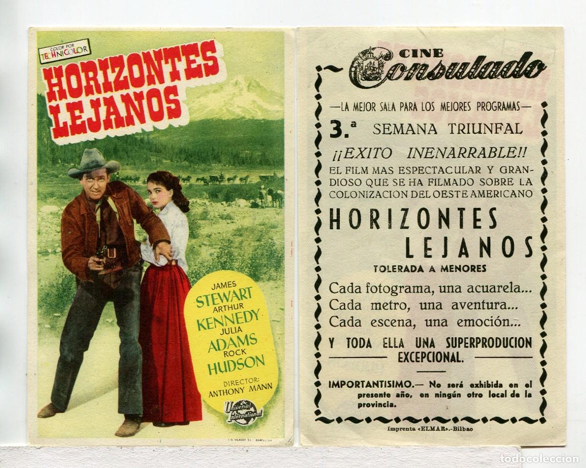 Cine: HORIZONTES LEJANOS, con James Stewart.