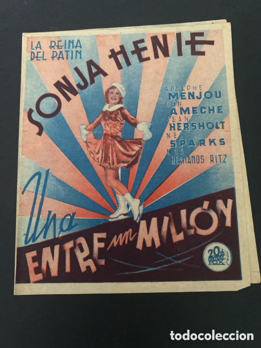 Cine: Programa de cine Una entre un mill&oacute;n