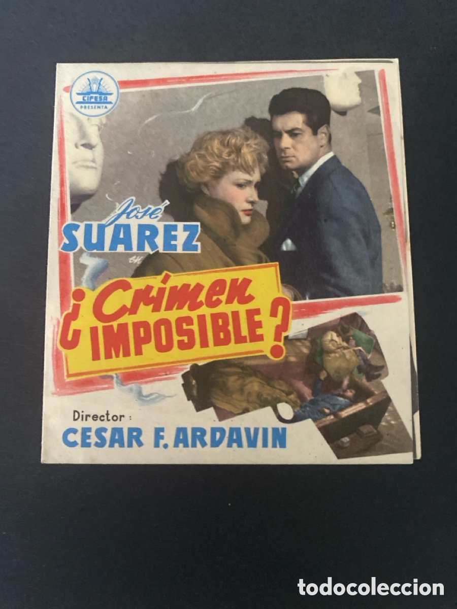 Cine: Programa de cine Crimen imposible?