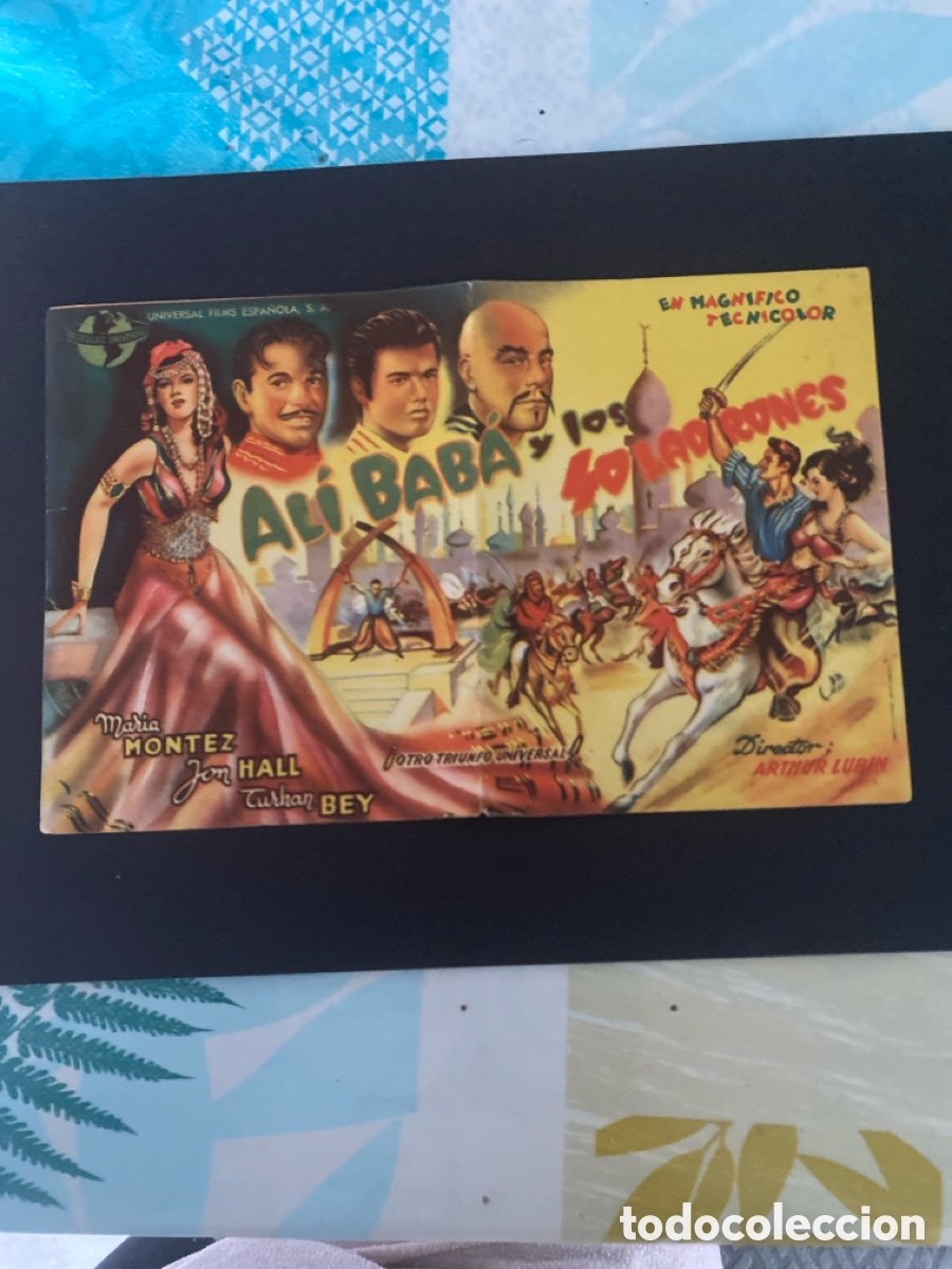 Cine: Programa de cine Ali Baba y los 40 ladrones