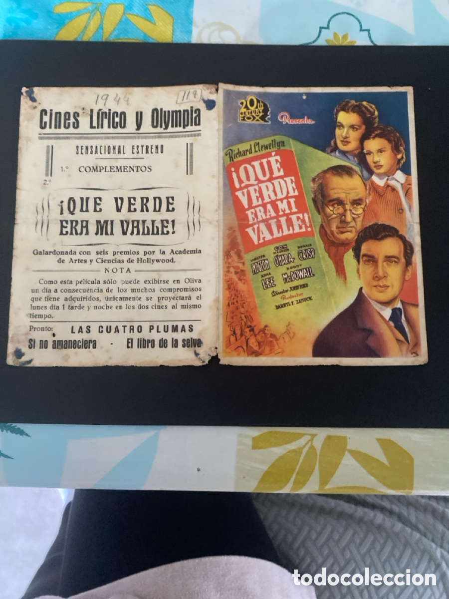 Cine: Programa de cine Que verde era mi Valle! - Foto 3