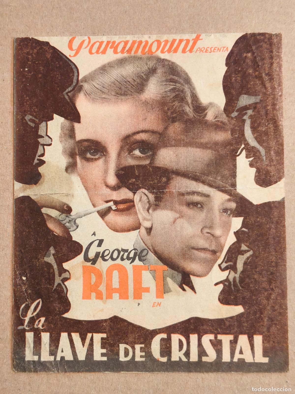 Cine: LA LLAVE DE CRISTAL PROGRAMA DE CINE 1940