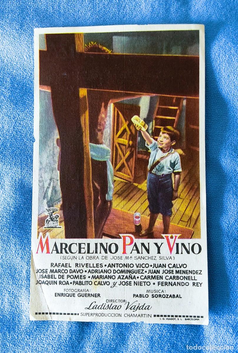 Cine: MARCELINO PAN Y VINO COLISEUM NIZA TORTOSA 1955