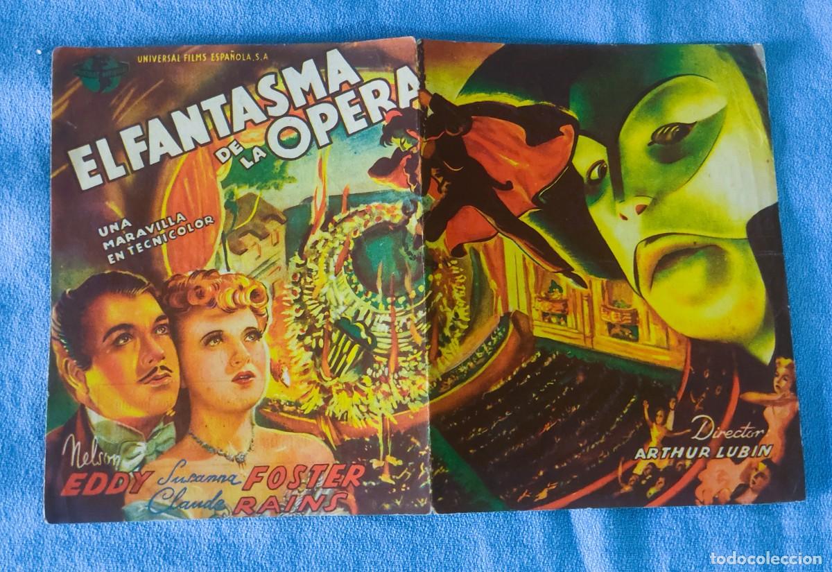 Cine: EL FANTASMA DE LA OPERA COLISEUM TORTOSA 1946