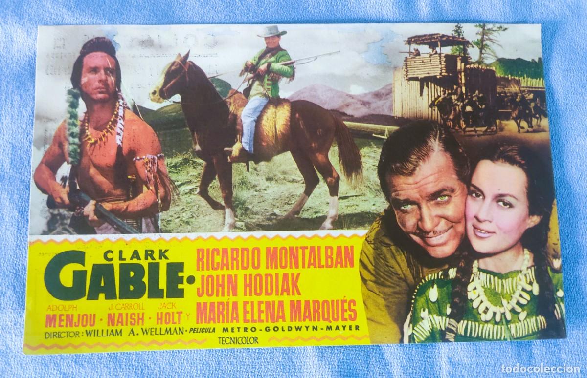 Cine: MAS ALLA DEL MISSOURI CLARK GABLE COLISEUM TORTOSA 1953