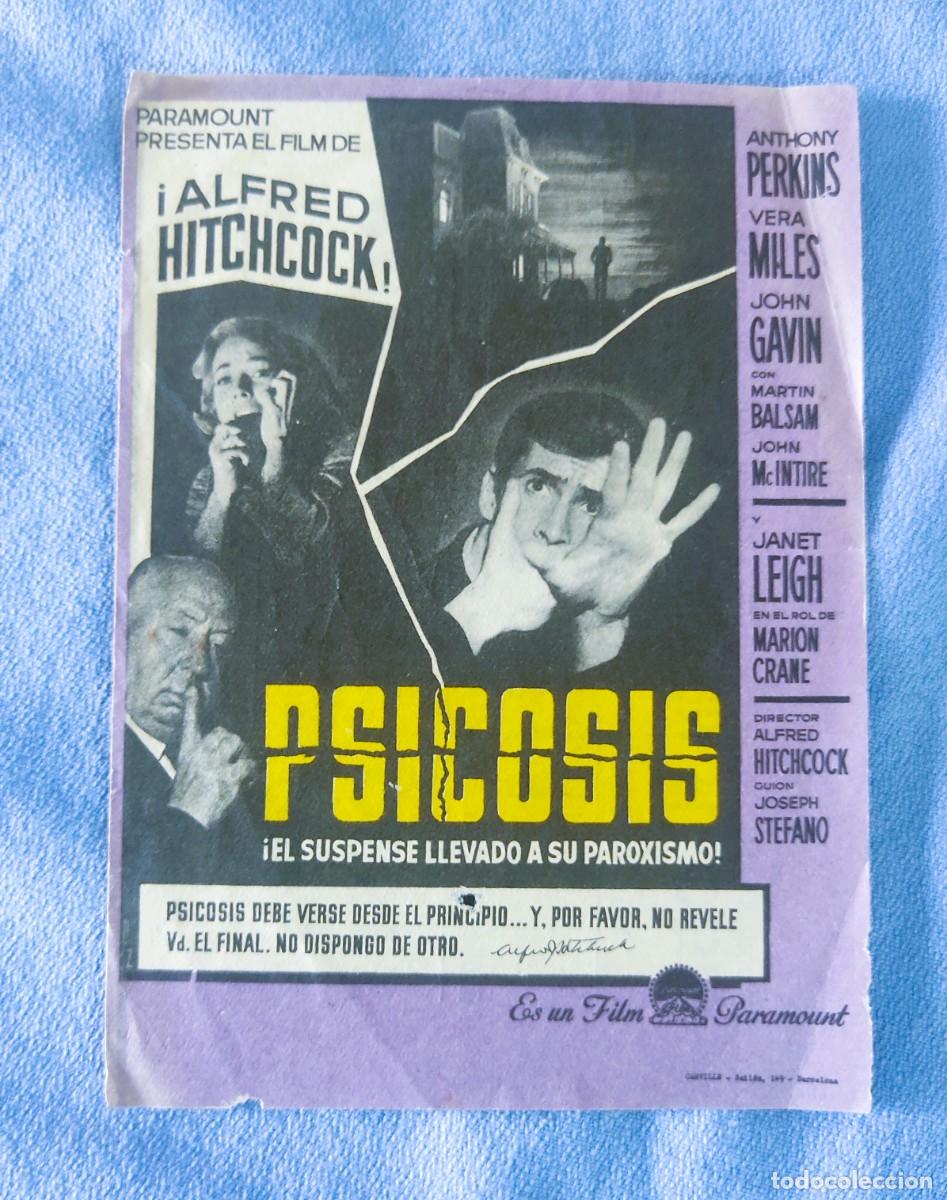 Cine: PSICOSIS ALFRED HITCHCOCK TEATRO CIRCO CINEMA CABRERA