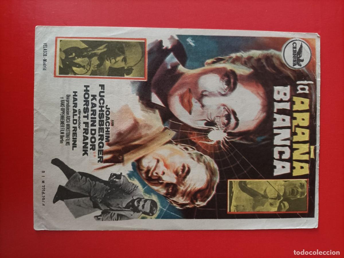 Cine: LA ARA&Ntilde;A BLANCA. KARIN DOR, C/P. CINE PARIS. EST&Aacute; NUEVO.