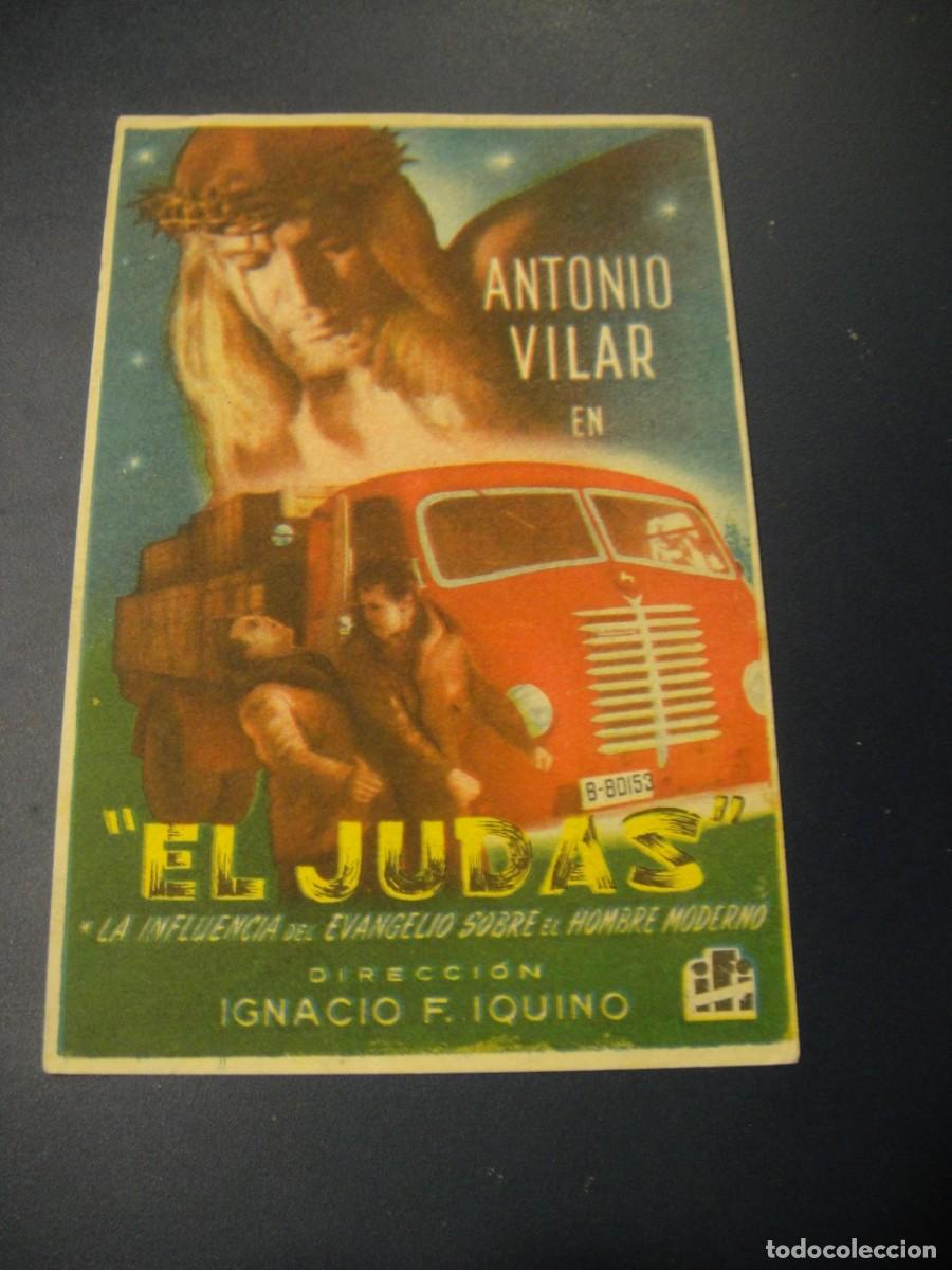 Cine: el judas - folleto de mano - publicidad cines alexandra , capitol , metropol