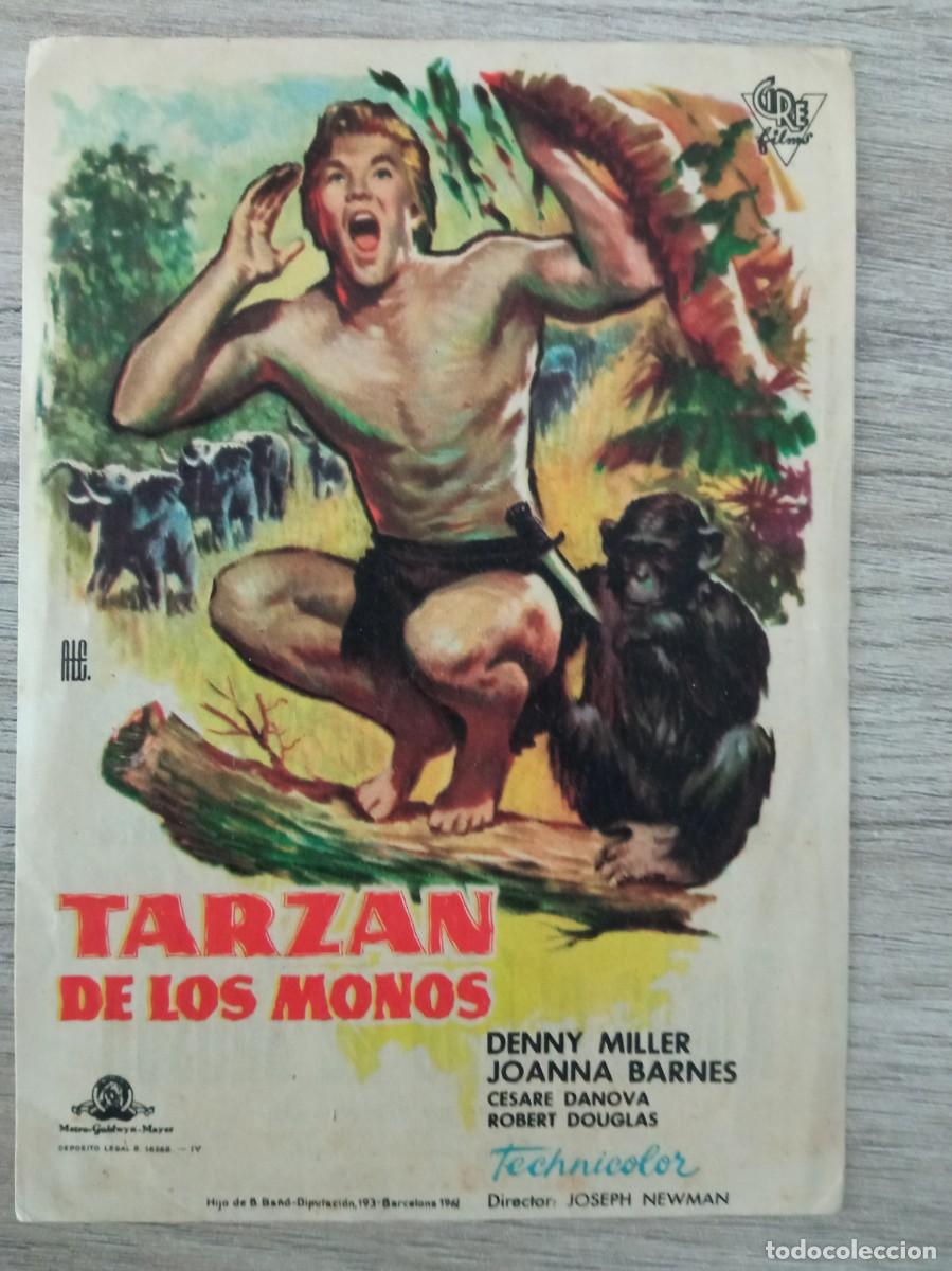 Cine: TARZAN DE LOS MONOS, DENNEY MILLER, CINE MONTESOL, VALENCIA, 1966