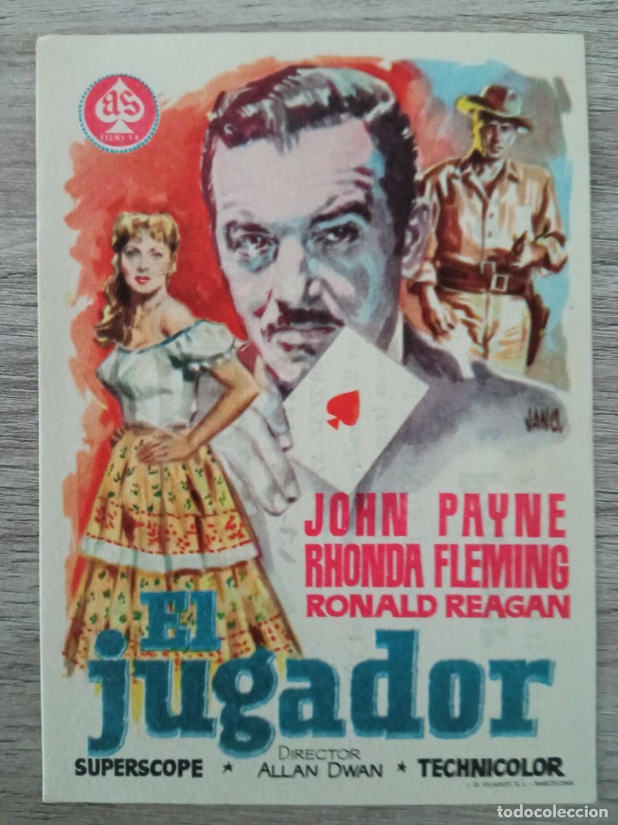 Cine: EL JUGADOR, JOHN PAYNE, MOTOCINE BARAJAS, 1959