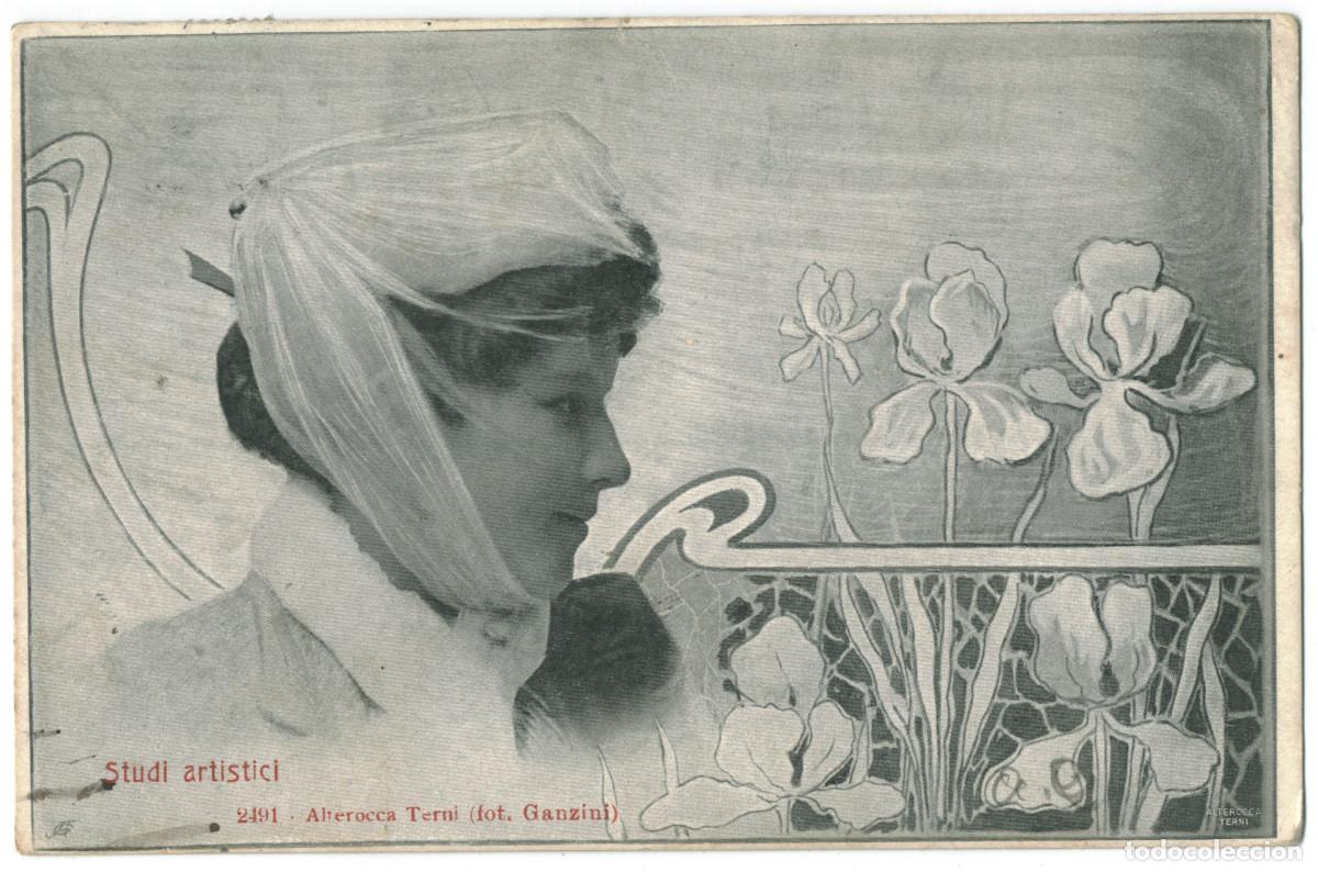 Cine: Actriz Sin identificar_Alterocca Terni (Studi artistici; 2491). Photo Ganzini