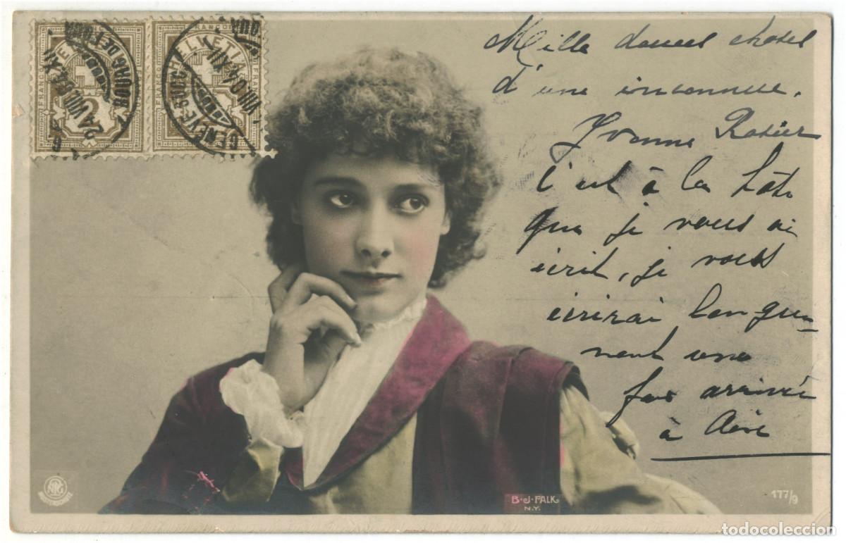 Cine: Actriz Yvonne Ratier_NPG. 177-9. Photo B. J. Falk (NY)