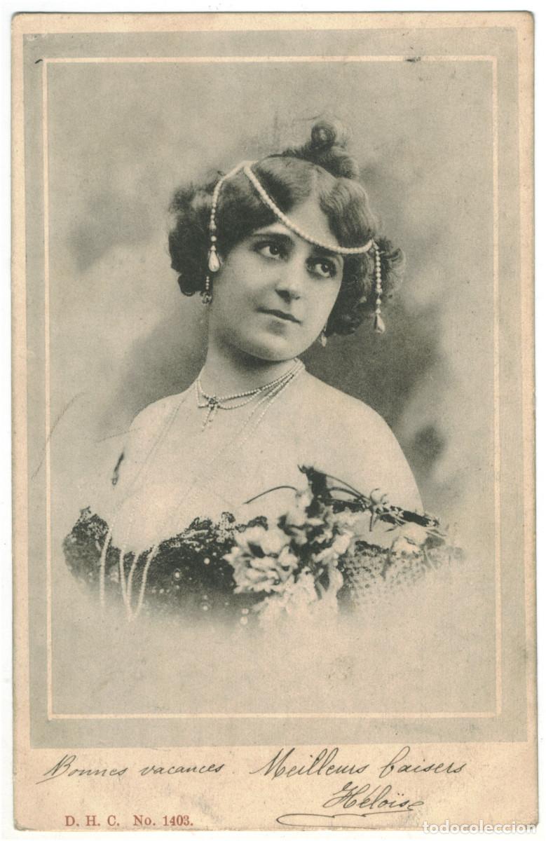 Foglietti di film di film antichi di cinema: Actriz Sin identificar_DHC. 1403
