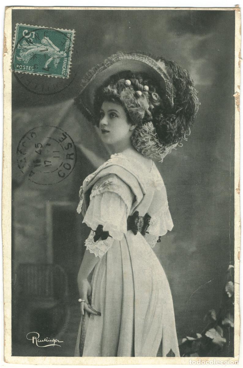 Cine: Actriz Sin identificar_Lorraine. Photo Reutlinger