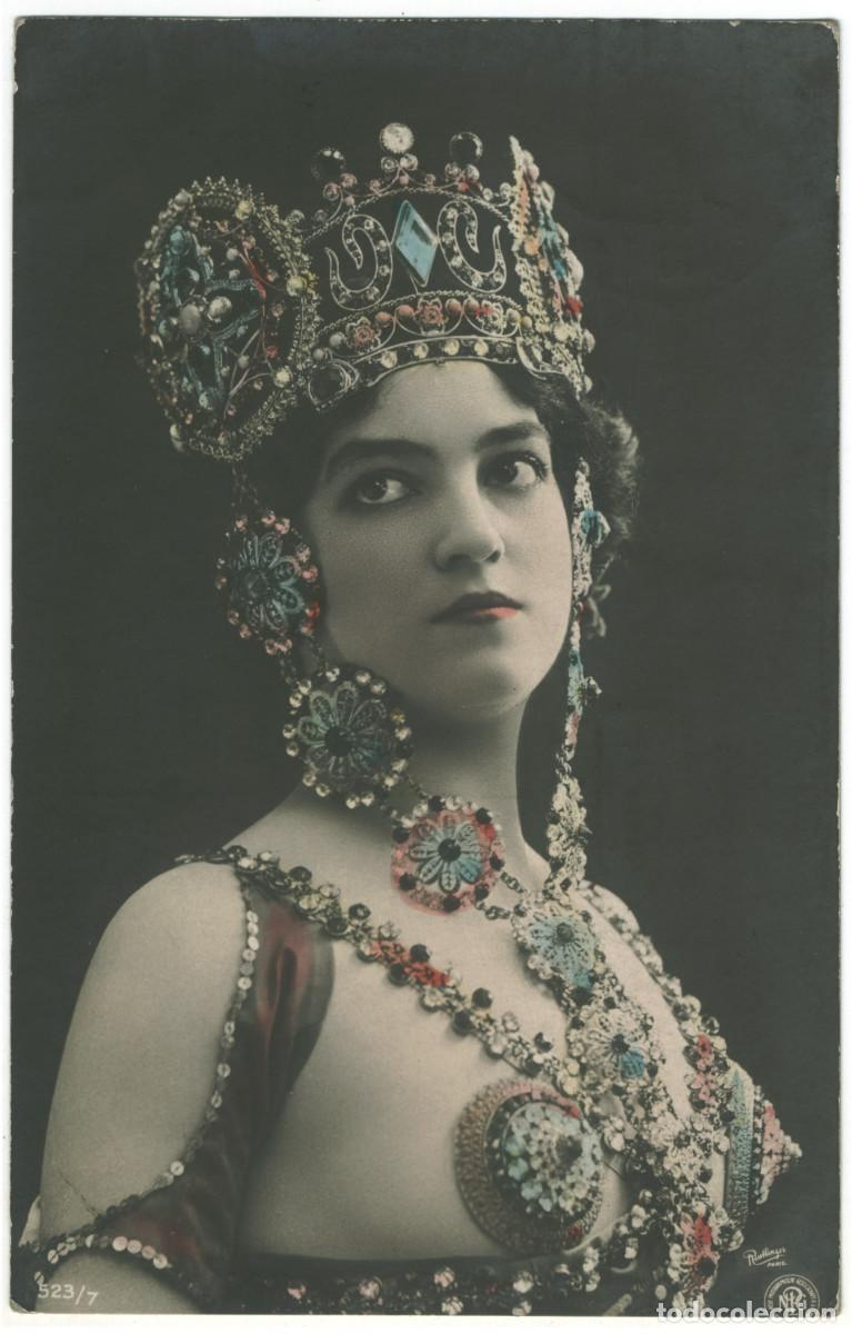 Cine: Actriz Sin identificar_NPG. 523-7. Photo Reutlinger