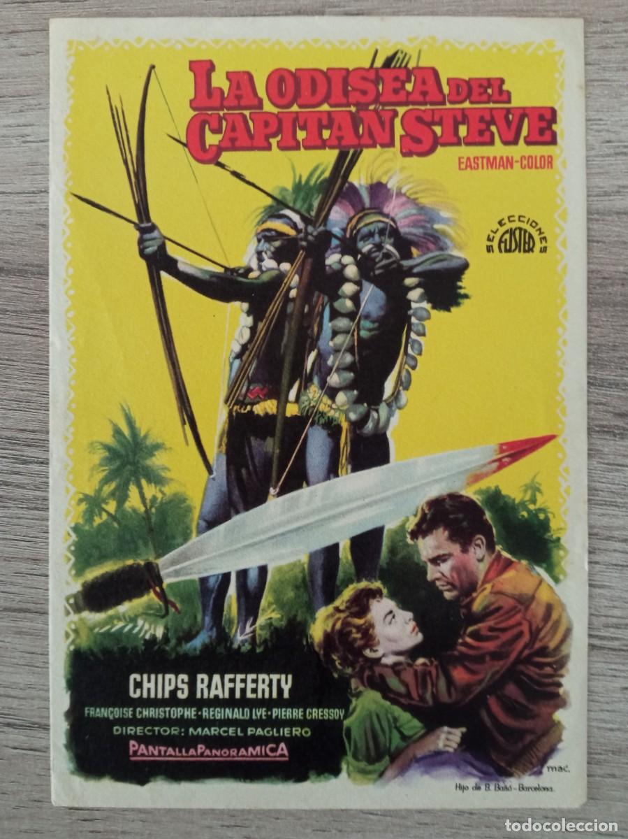Cine: LA ODISEA DEL CAPITAN STEVE, CHIPS RAFFERTY, DISTRIBUIDORA FUSTER