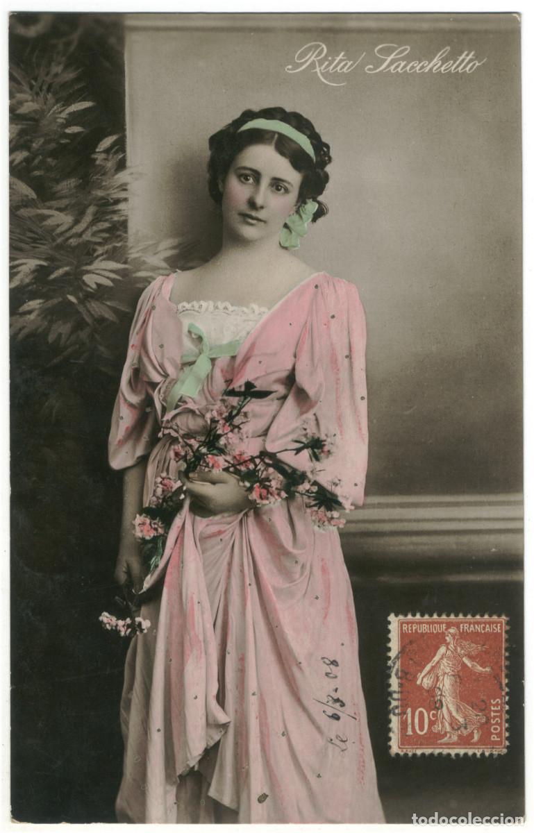 Cine: Actriz Belle &Eacute;poque SACCHETTO, Rita_VK. 2637-6