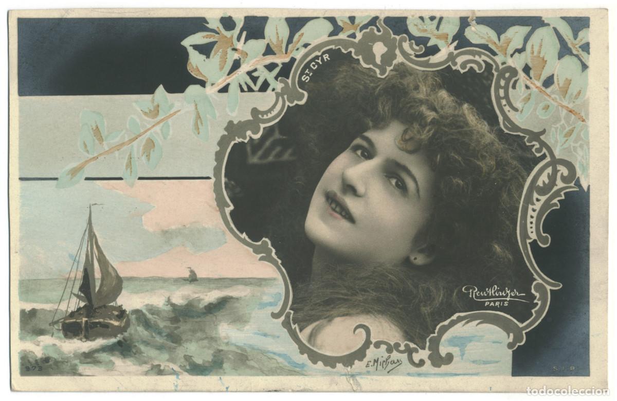 Cine: Actriz Belle &Eacute;poque SAINT CYR_SIP. 973. Photo Reutlinger