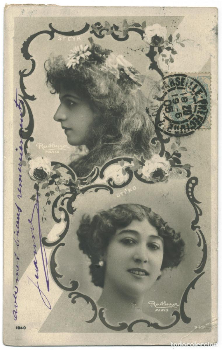 Cine: Actriz Belle &Eacute;poque SAINT CYR & OTERO, Caroline ('La Bella Otero')_SIP. 1040. Photo Reutlinger