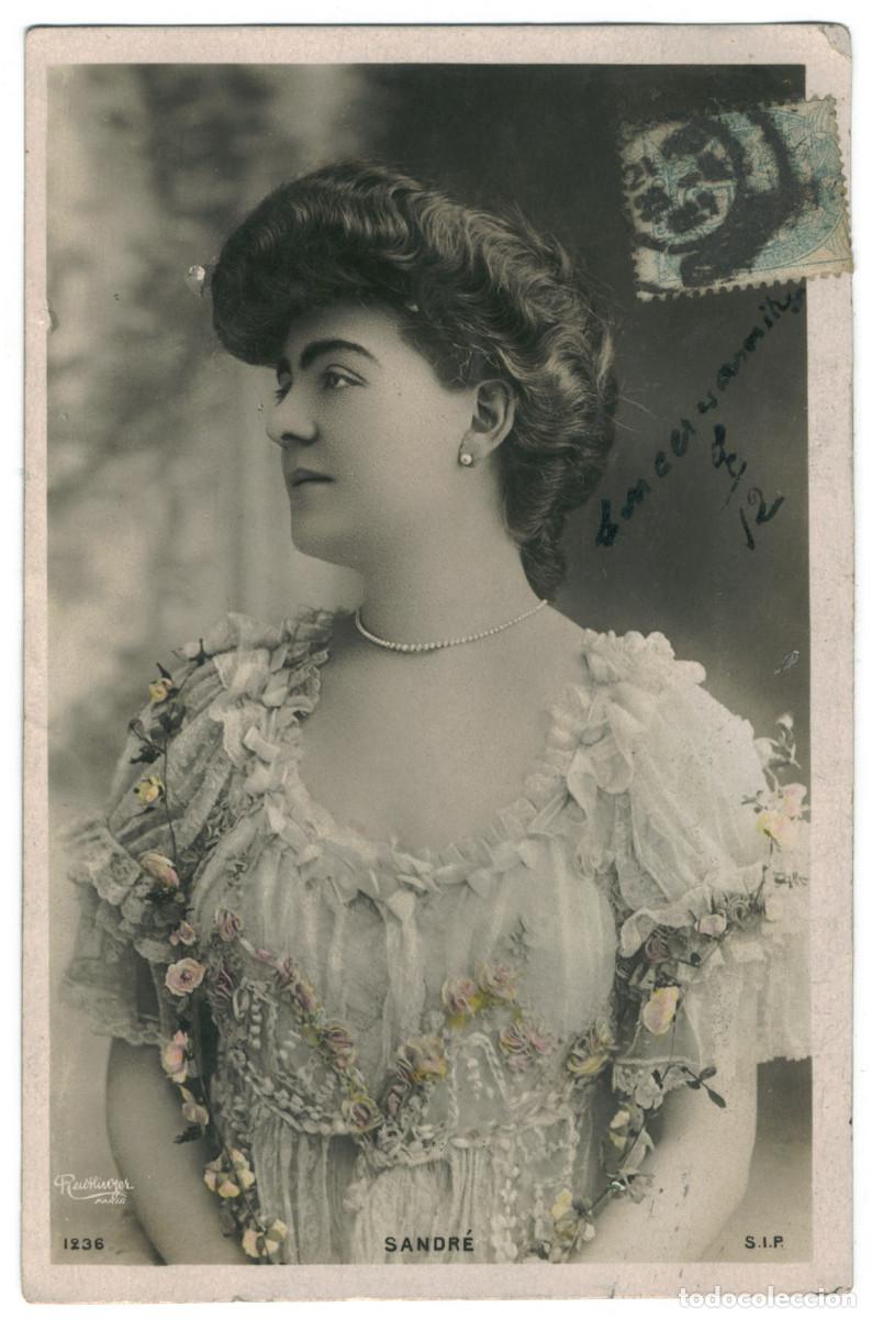 Cine: Actriz Belle &Eacute;poque SANDR&Eacute;_SIP. 1236. Photo Reutlinger