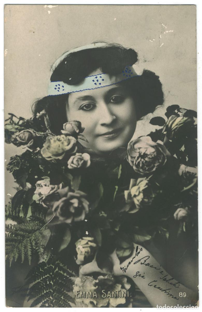 Cine: Actriz Belle &Eacute;poque SANTINI, Emma_NPG. 89. Photo Felice (Roma)