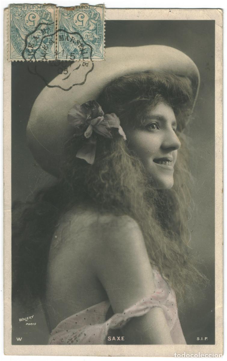 Cine: Actriz Belle &Eacute;poque SAXE_W SIP. 5110. Photo Wal&eacute;ry