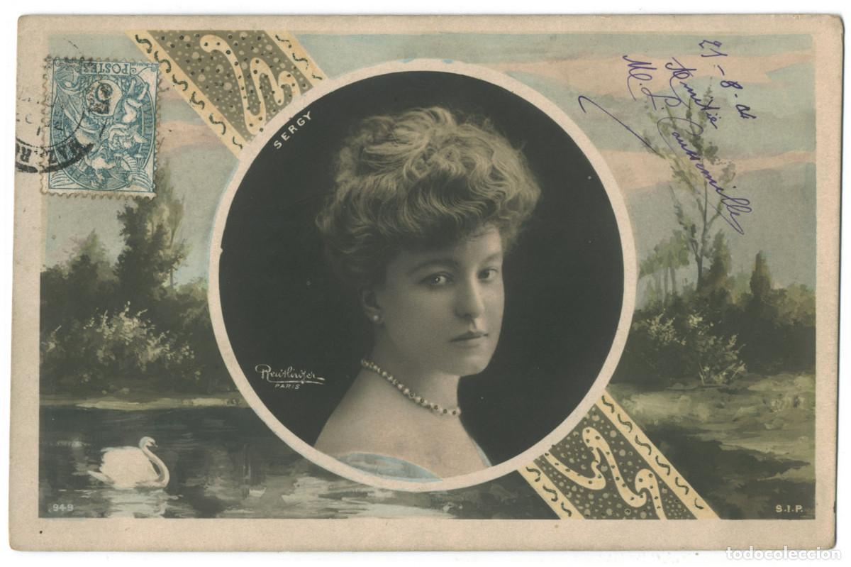 Cine: Actriz Belle &Eacute;poque SERGY_SIP. 949. Photo Reutlinger
