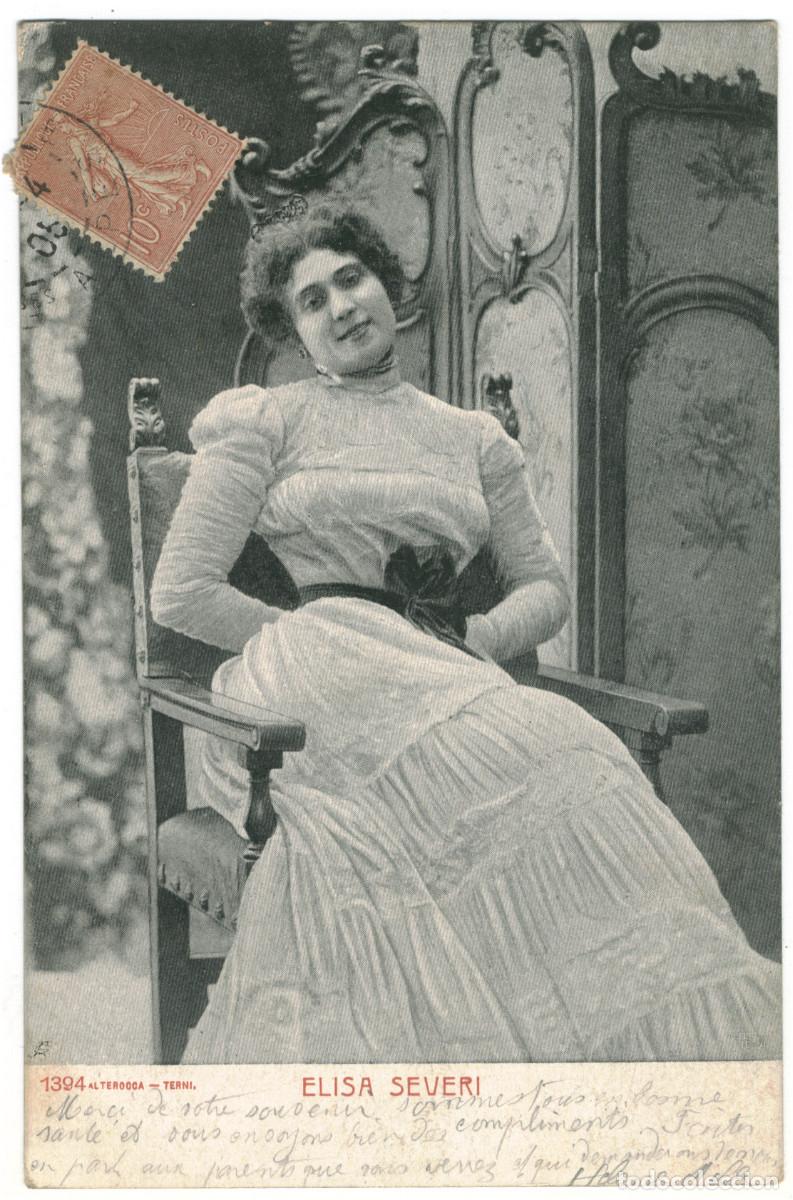 Cine: Actriz Belle &Eacute;poque SEVERI, Elisa_Alterocca Terni. 1394