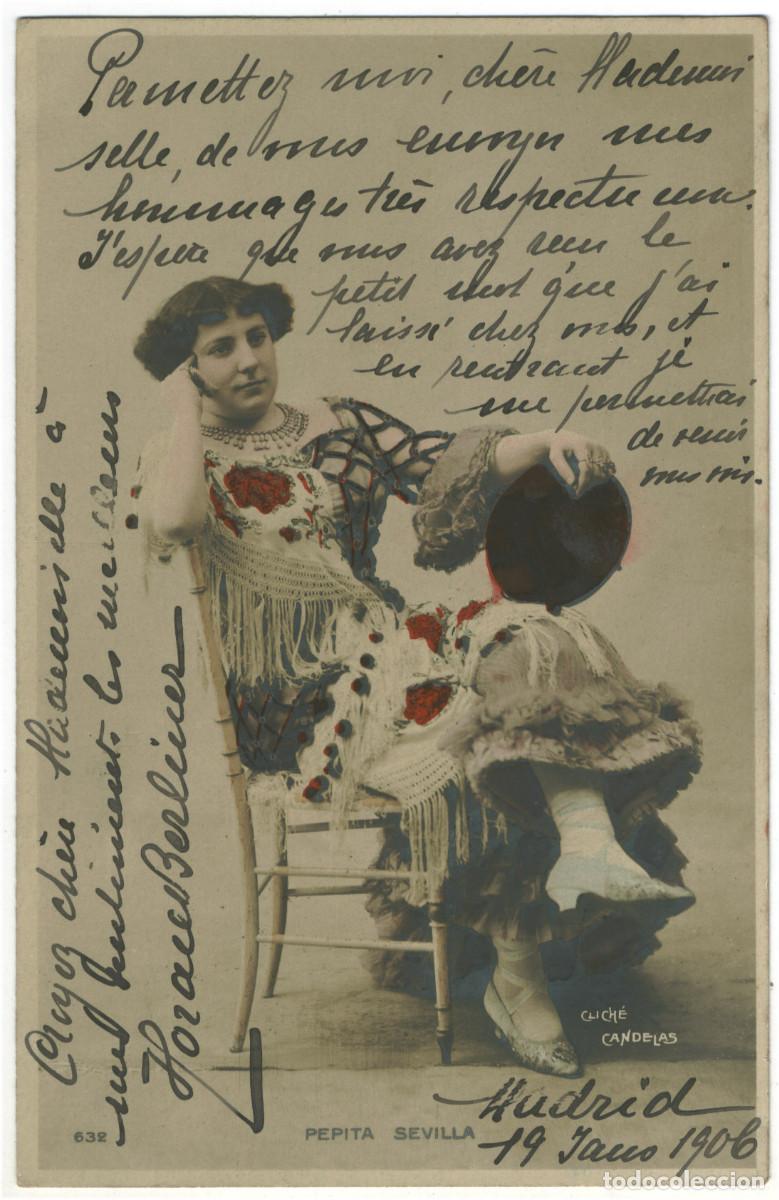 Cine: Actriz Belle &Eacute;poque SEVILA, Pepita_MP. 632, Photo Candelas