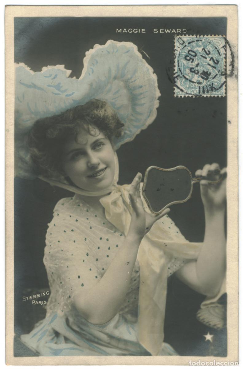 Cine: Actriz Belle &Eacute;poque SEWARD, Maggie_&Eacute;toile. 810-87. Photo Stebbing