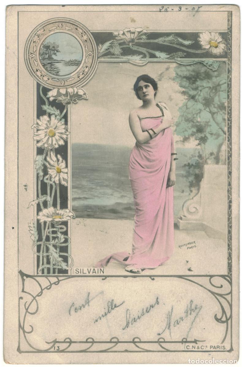 Cine: Actriz Belle &Eacute;poque SILVAIN_CN. 13. Photo Reutlinger