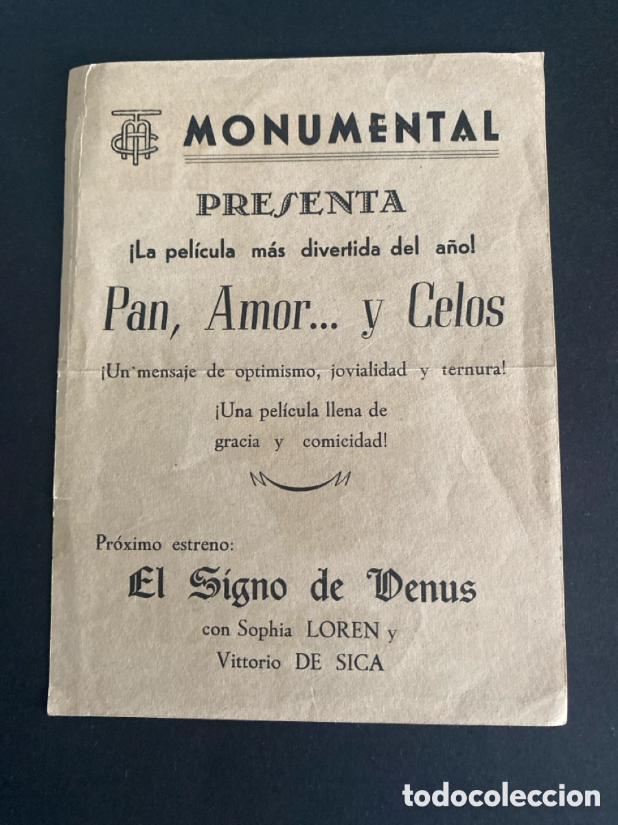 Cine: Programa de cine Pan, amor y .. celos - Foto 2
