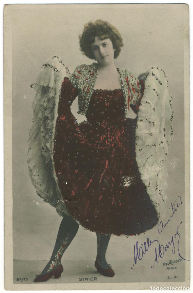 Cine: Actriz Belle &Eacute;poque SIMIER_SIP. 87-13. Photo Reutlinger