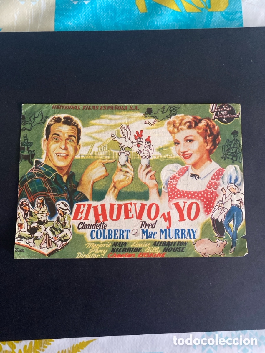 Cine: Programa de cine El huevo y yo
