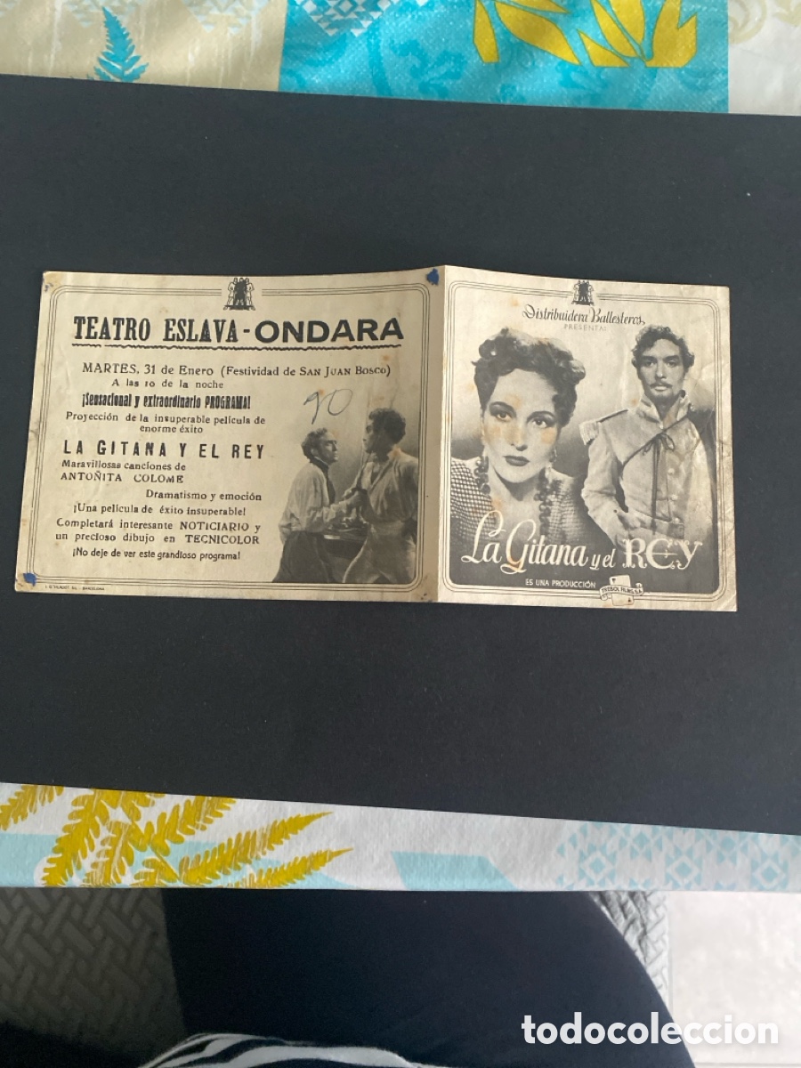 Cine: Programa de cine La gitana y el rey - Foto 3