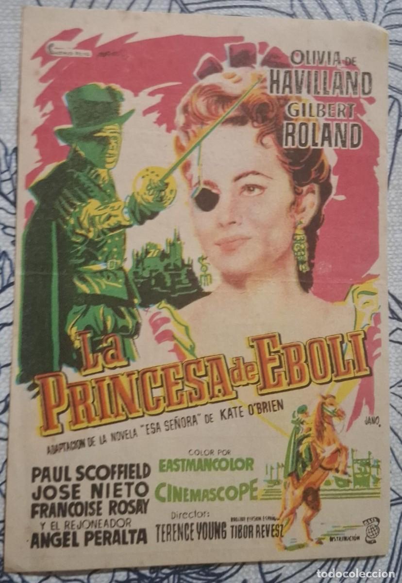 Cine: LA PRINCESA DE EBOLI - PROGRAMA DE CINE