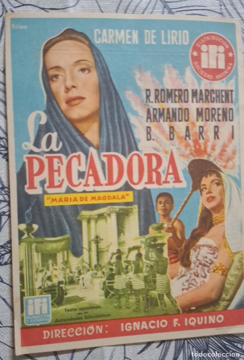 Cine: LA PECADORA - PROGRAMA DE CINE