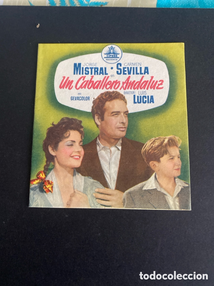 Cine: Programa de cine Un caballero andaluz
