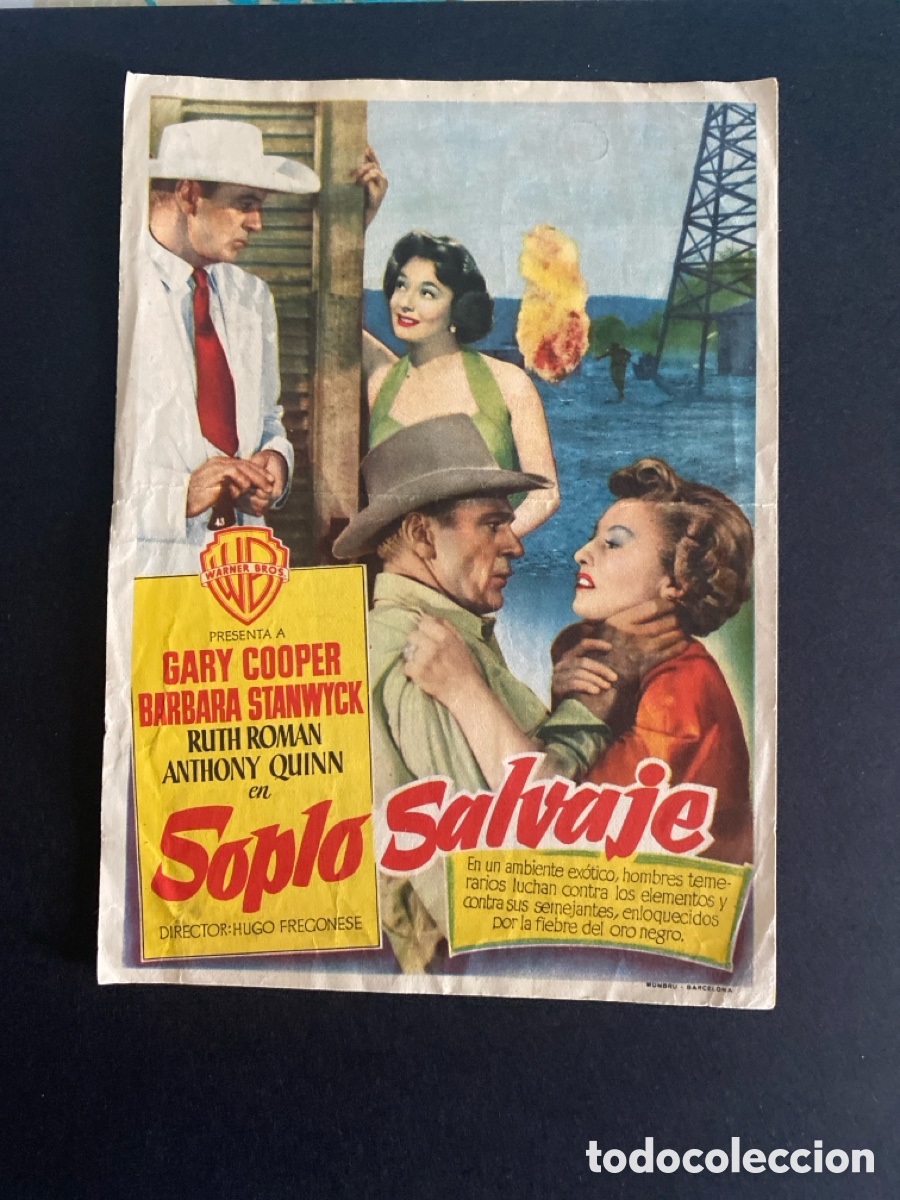 Cine: Programa de cine Soplo salvaje