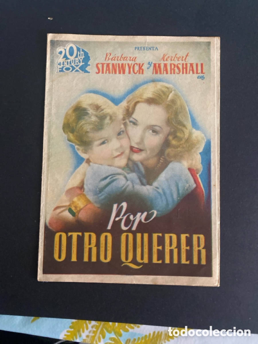 Cine: Programa de cine Por otro querer