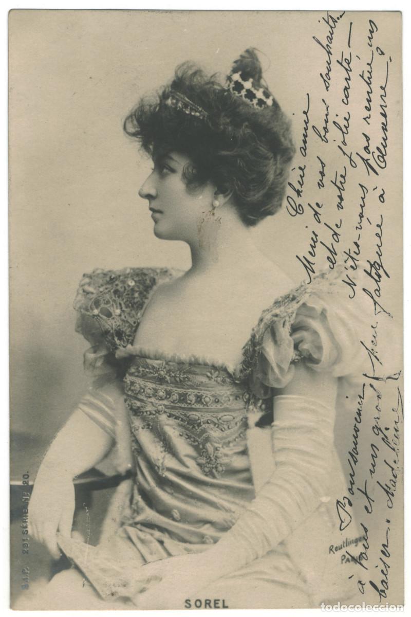 Cine: Actriz Belle &Eacute;poque SOREL, &Ccedil;&eacute;cile_SIP. 29-20. Photo Reutlinger