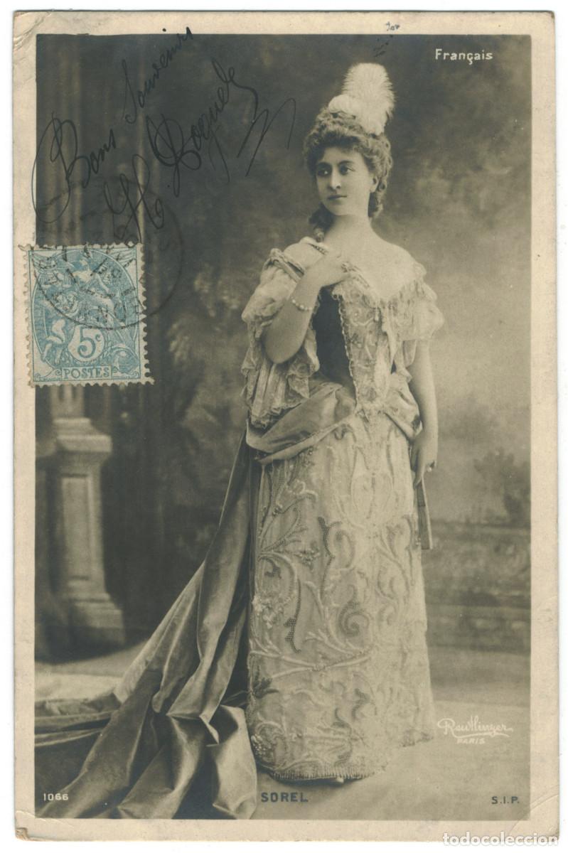 Cine: Actriz Belle &Eacute;poque SOREL, &Ccedil;&eacute;cile_SIP. 1066. Photo Reutlinger