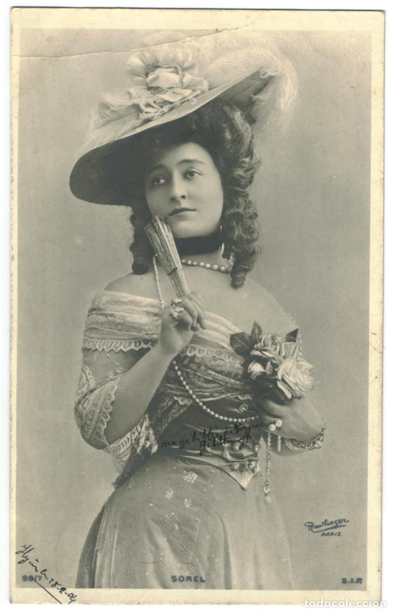 Cine: Actriz Belle &Eacute;poque SOREL, &Ccedil;&eacute;cile_SIP. 90-7. Photo Reutlinger